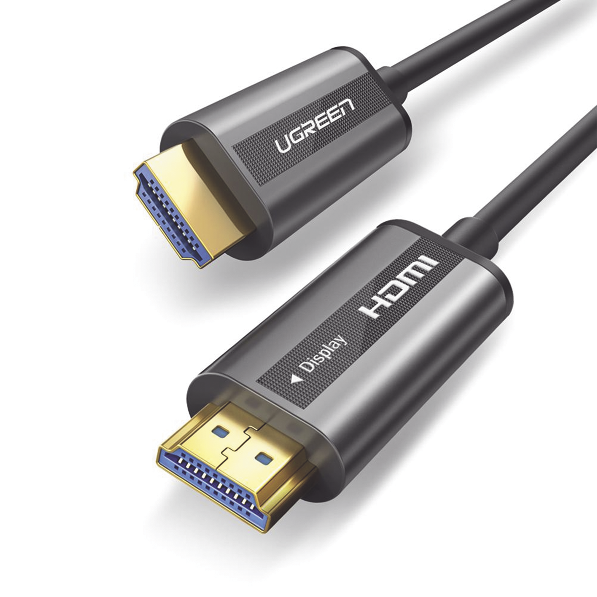 Cable HDMI de 15 Metros por Fibra Óptica 4K@60Hz | Fibra de 4 núcleos + Cobre estañado de 7 núcleos | Compatible con HDMI 2.0 | Alta velocidad 18 Gbps | 3D | HDR | Carcasa de Zinc | Premium | 2 Años de Garantía. Cable HDMI de 15 Metros por Fibra Óptica 4K@60Hz | Fibra de 4 núcleos + Cobre estañado de 7 núcleos | Compatible con HDMI 2.0 | Alta velocidad 18 Gbps | 3D | HDR | Carcasa de Zinc | Premium | 2 Años de Garantía.